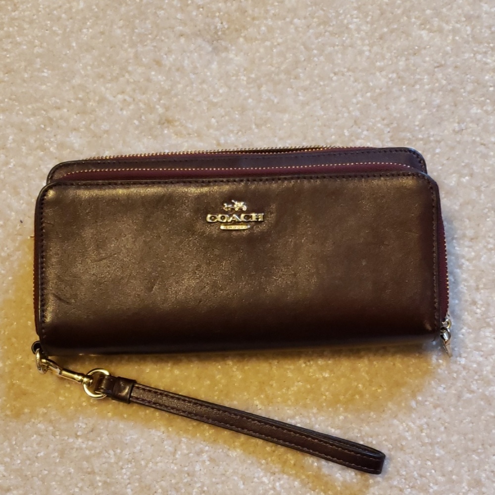 Coach wristlet/wallet